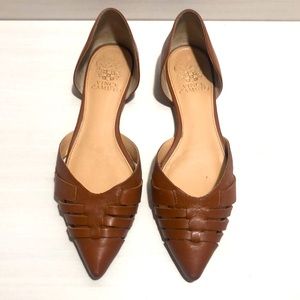 Vince Camuto Camel Flats